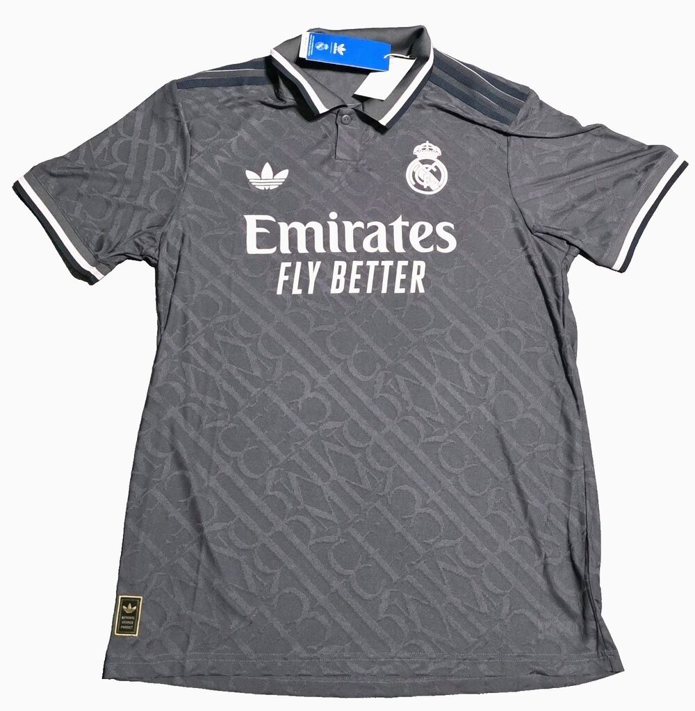 ADIDAS REAL MADRID AUTHENTIC JERSEY THIRD football 24/25 IY1761 MEN'S XL